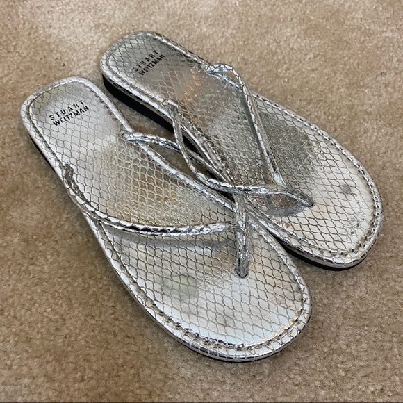 💝Stuart Weitzman Thong Slippers - Picture 1 of 6
